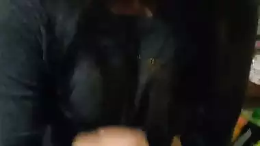 Beautiful GF shaking sex shaft of her BF