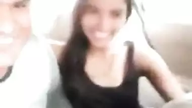 Delhi colg gal Sajeetha fucked in car