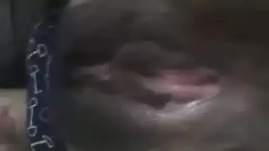 Wet pussy and anus of Indian teen