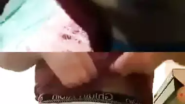 Pakistani lovers enjoying each others on video call