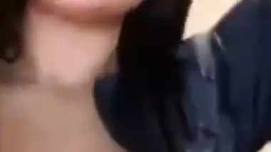 Sexy IT babe enjoys video call sex with her horny colleague