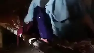 Desi xxx chudai of a dehati couple in a barn