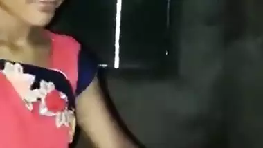 Village Maid Sucking Cock MMS