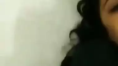 Young guy fucks his busty office colleague in a hotel room