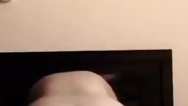 Tamil pervert hits on his stepmom’s big butt in bf video