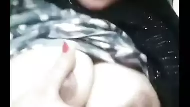 Young Bengali girl boobs pressing and fingering pussy