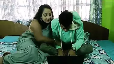 Busty Bhabhi seduces her Devar and records her Indian porn