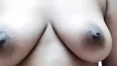 Cutest girlfriend nude video call to boyfriend